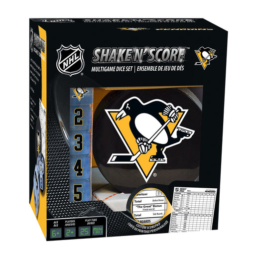 Pittsburgh Penguins Shake n' Score - Premium Dice Games - Just $19.99! Shop now at Retro Gaming of Denver