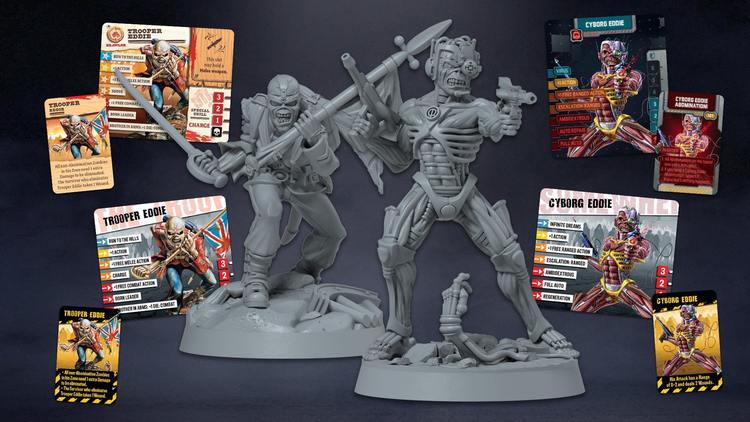 Zombicide: Iron Maiden Character Packs - Bundle of the Beast - for just $99.99! 