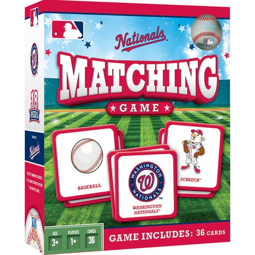 Washington Nationals Matching Game - Just $7.79! Shop now at Retro Gaming of Denver