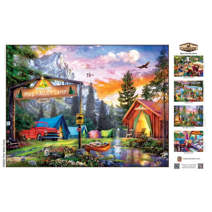 Campside - Pine Valley Camp 300 Piece EZ Grip Jigsaw Puzzle - for just $14.99! 