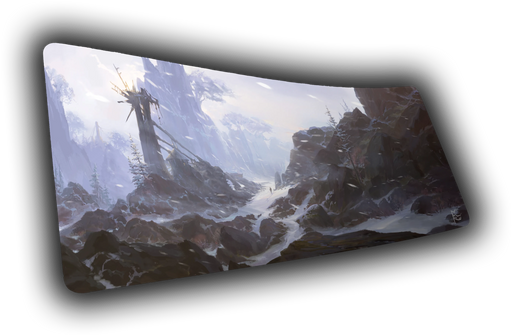 "Snow Squall" — Epic Desk Originals Deskmat - for just $49.95! 