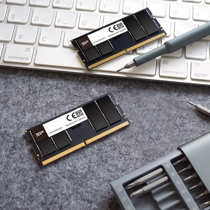 Silicon Power DDR5 5600MT/s (PC5-44800) 8GB Single Pack CL46 1.1V SODIMM Non-ECC Laptop SODIMM - for just $103.97! 