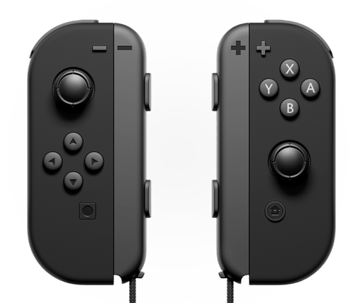 MIDNIGHT BLACK NINTENDO JOY-CON CUSTOM CONTROLLERS - Just $129.99! Shop now at Retro Gaming of Denver