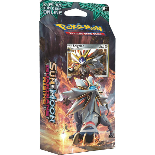 Pokémon TCG: SM - Guardians Rising - Rising Steel Sun Theme Deck - Solgaleo - Premium  - Just $14.99! Shop now at Retro Gaming of Denver