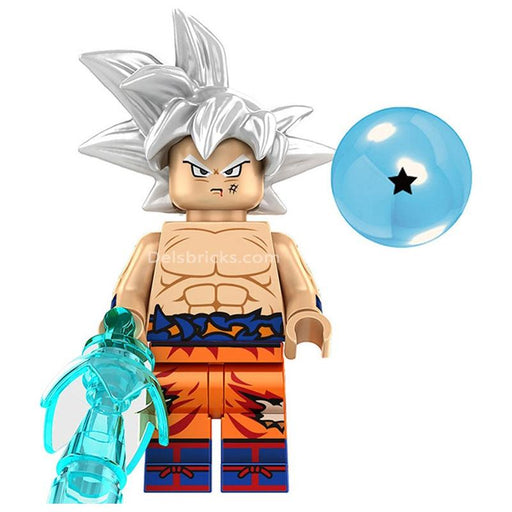 Goku Super Saiyan White Hair Dragon Ball Z (Lego-Compatible Minifigures) - Just $4.99! Shop now at Retro Gaming of Denver