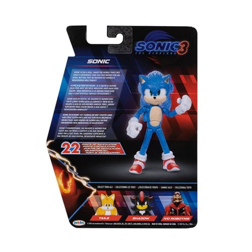 Sonic 3 Movie 5-Inch Action Figure - Select Figure - for just $19.67! 