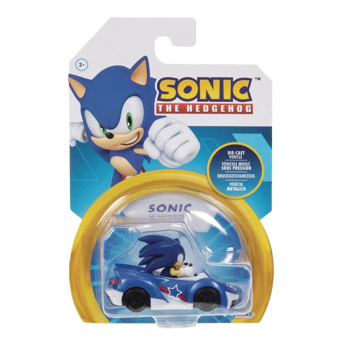 Sonic the Hedgehog 1/64 Scale Die-cast Vehicle - Select Figure(s) - Just $8.15! Shop now at Retro Gaming of Denver