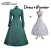 Sophie Cosplay Dress – Howl's Moving Castle Green Outfit with Hat - for just $22.99! 