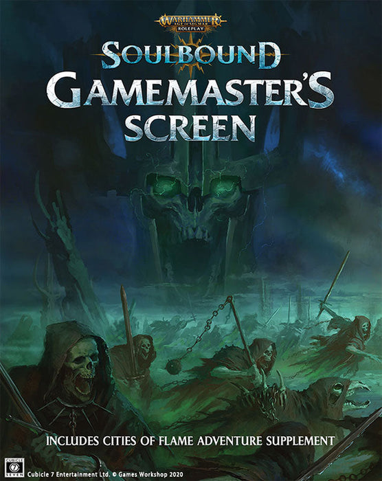 Warhammer Age of Sigmar: Soulbound Gamemaster's Screen - for just $29.99! 