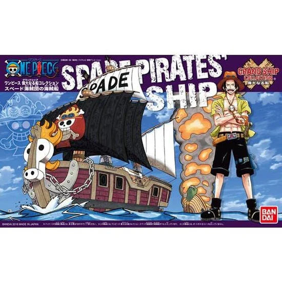 One Piece Grand Ship Collection Spade Pirates' Ship Model Kit - for just $24.99! 