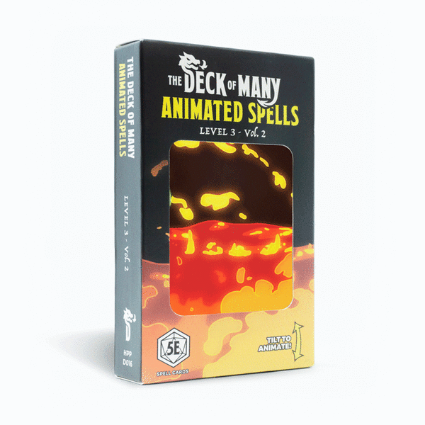 The Deck of Many: Animated Spells - Level 3 Volume 2 - for just $29.99! 