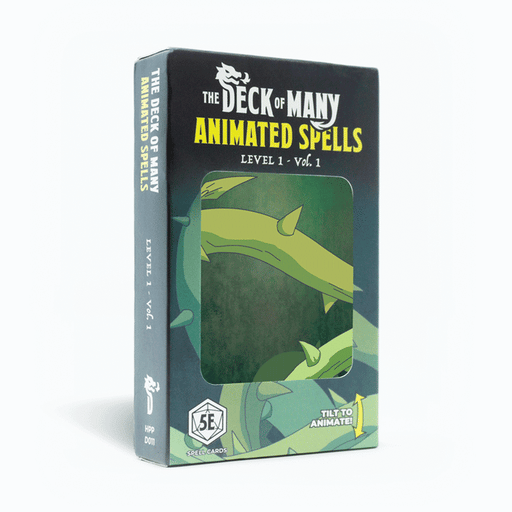 The Deck of Many: Animated Spells - Level 1 Volume 1 - for just $29.99! 