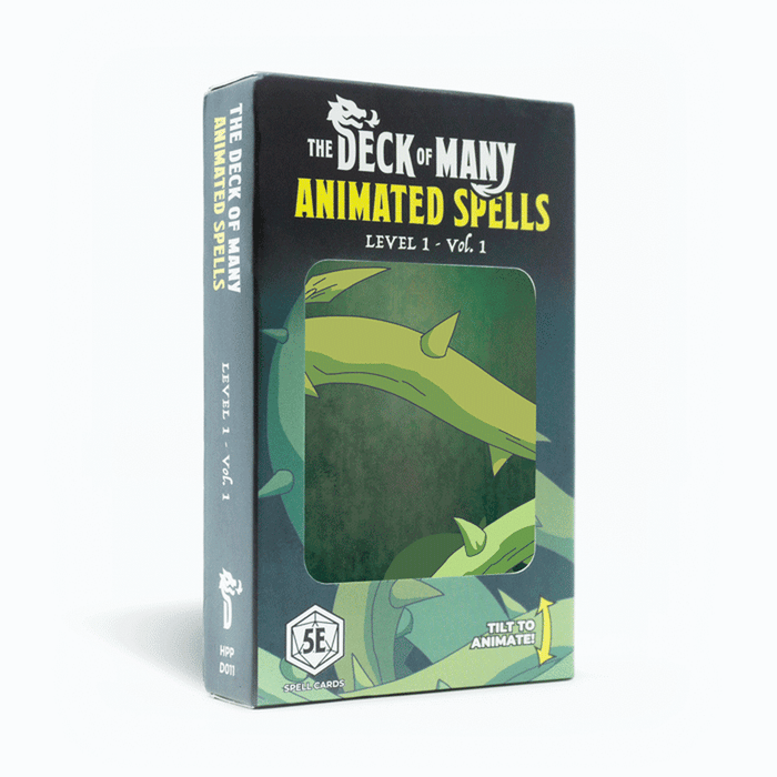 The Deck of Many: Animated Spells - Level 1 Volume 1 - for just $29.99! 