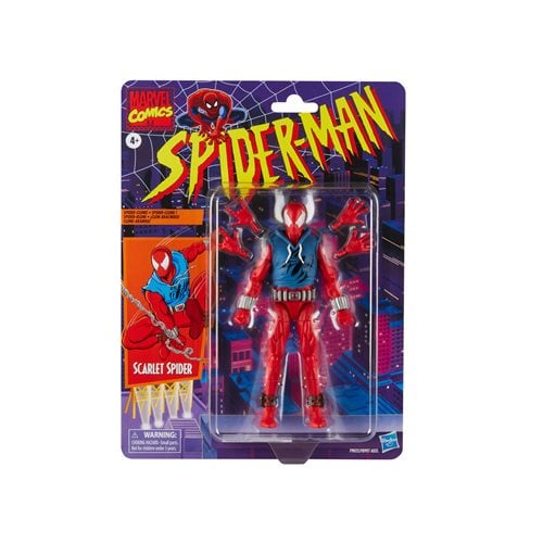 Spider-Man Marvel Legends Comic 6-inch Scarlet Spider Action Figure - for just $32.67! 