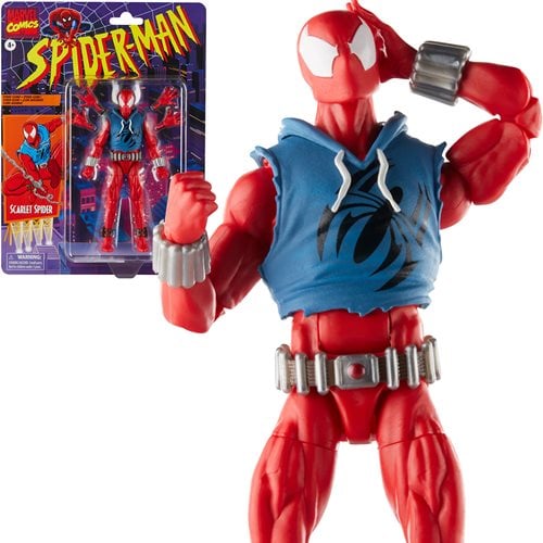 Spider-Man Marvel Legends Comic 6-inch Scarlet Spider Action Figure - for just $32.67! 