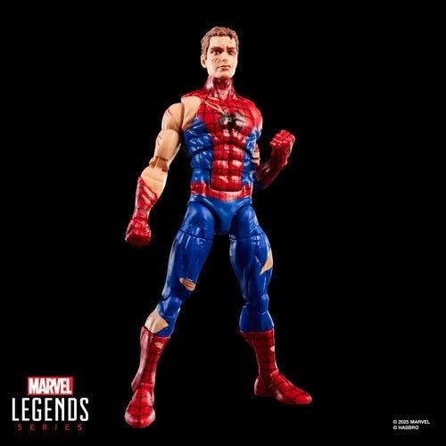 Spider-Man Marvel Legends Magic: The Gathering Battle-Damaged Spider-Man 6-Inch Action Figure and Card - for just $42.99! 