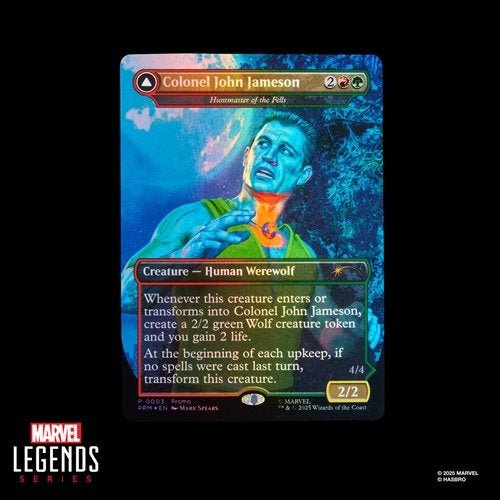 Spider-Man Marvel Legends Magic: The Gathering Man-Wolf 6-Inch Action Figure and Card - for just $42.67! 