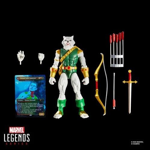 Spider-Man Marvel Legends Magic: The Gathering Man-Wolf 6-Inch Action Figure and Card - for just $42.67! 