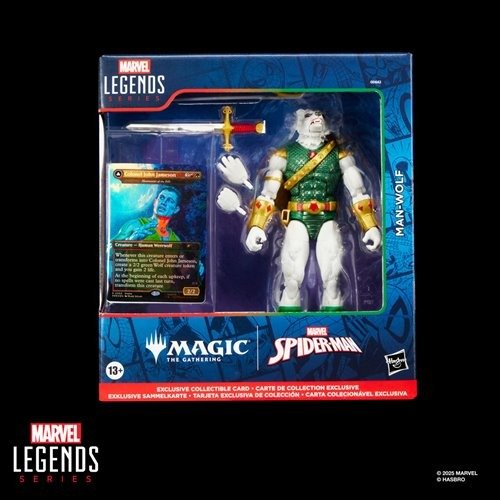 Spider-Man Marvel Legends Magic: The Gathering Man-Wolf 6-Inch Action Figure and Card - for just $42.67! 