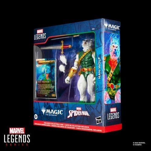 Spider-Man Marvel Legends Magic: The Gathering Man-Wolf 6-Inch Action Figure and Card - for just $42.67! 