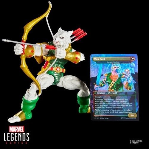 Spider-Man Marvel Legends Magic: The Gathering Man-Wolf 6-Inch Action Figure and Card - for just $42.67! 