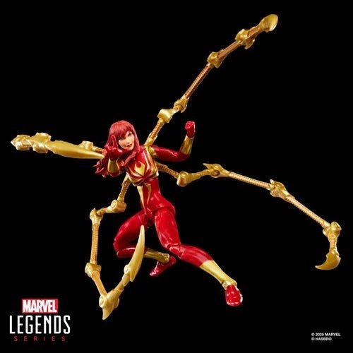 Spider-Man Marvel Legends Magic: The Gathering Mary Jane Watson (Iron Spider) 6-Inch Action Figure and Card - for just $42.99! 