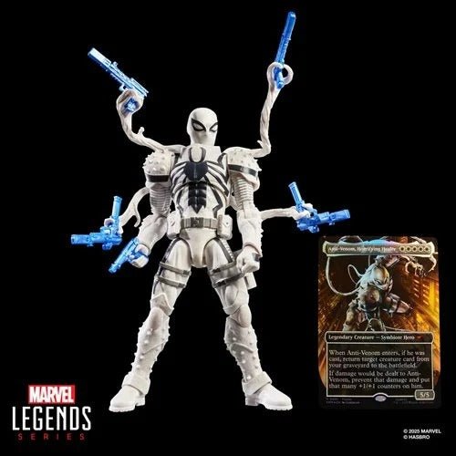 Spider-Man Marvel Legends Series Magic: The Gathering Agent Anti-Venom 6-Inch Action Figure and Card - for just $42.99! 