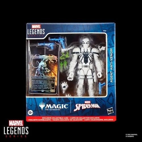 Spider-Man Marvel Legends Series Magic: The Gathering Agent Anti-Venom 6-Inch Action Figure and Card - for just $42.99! 