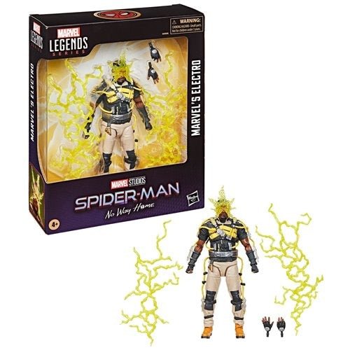 Spider-Man: No Way Home Marvel Legends Series Electro 6-Inch Action Figure - for just $38.67! 