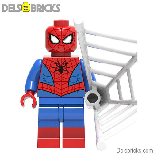 Spider-Man Classic Comic Book Version Peter Parker Minifigures (Lego-Compatible Minifigures) - Premium Spiderman Lego Minifigures - Just $3.99! Shop now at Retro Gaming of Denver