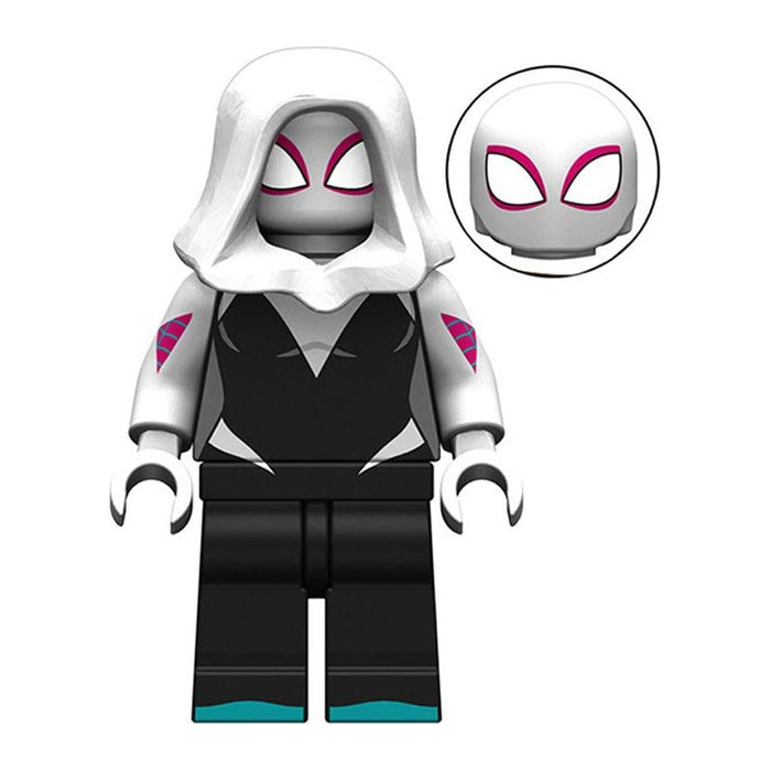 Gwen Stacy Ghost Spider Spider-Man Across the Spider-verse Minifigures (Lego-Compatible Minifigures) - Just $3.99! Shop now at Retro Gaming of Denver