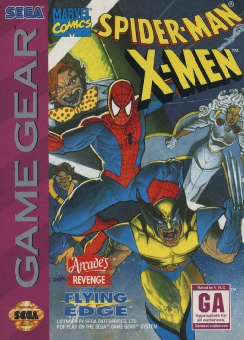 Spiderman X-Men Arcade's Revenge (Sega Game Gear) - for just $0! 