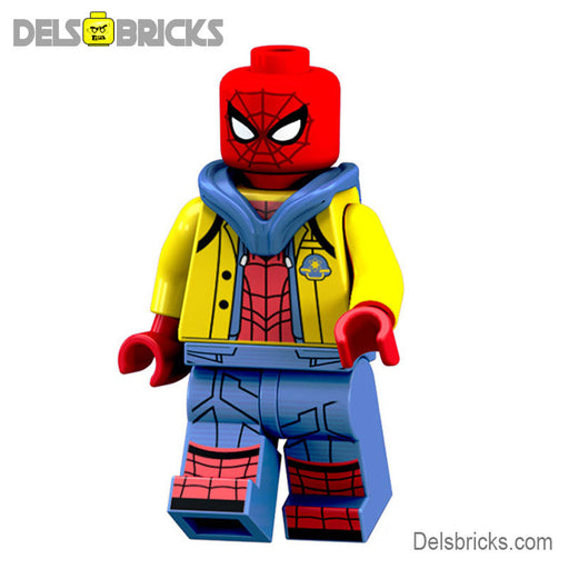 Spider-Man Peter Parker Minifigure (Far from Home) - Lego-Compatible Minifigures - Premium Spiderman Lego Minifigures - Just $3.99! Shop now at Retro Gaming of Denver