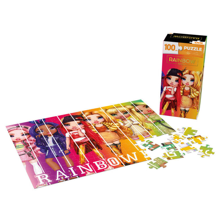 100-Piece Tower Jigsaw Puzzle - Rainbow High - Just $3.99! Shop now at Retro Gaming of Denver