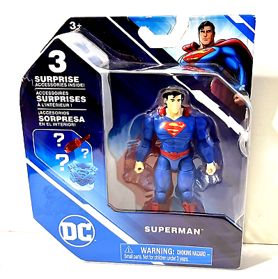 4" Superman Action Figure - Premium Action Figures - Just $13.99! Shop now at Retro Gaming of Denver