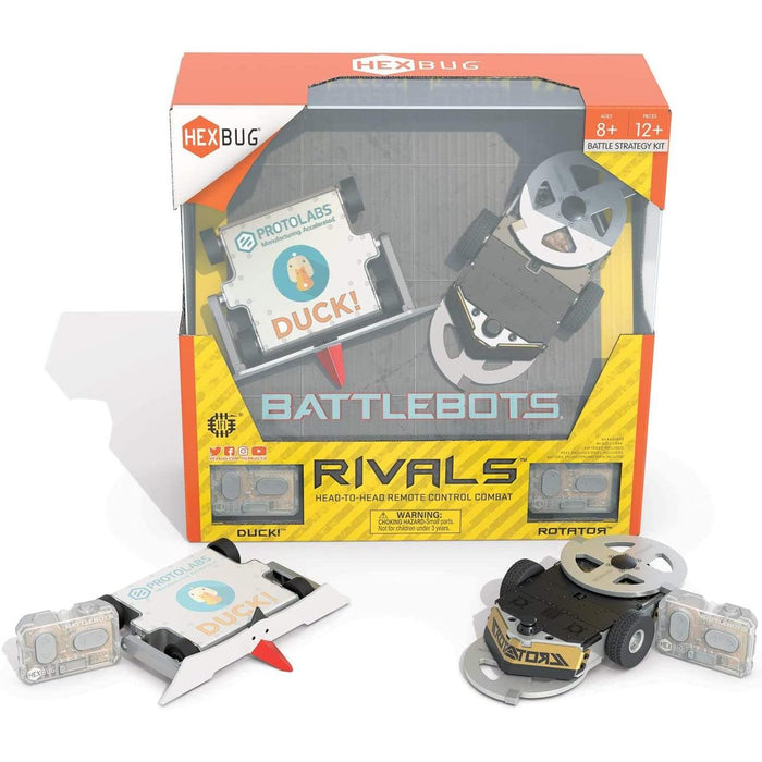 Battlebots Rivals 5.0 - Duck vs. Rotator - Just $49.99! Shop now at Retro Gaming of Denver