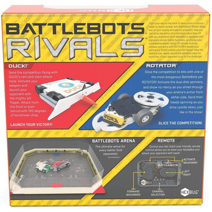 Battlebots Rivals 5.0 - Duck vs. Rotator - Just $49.99! Shop now at Retro Gaming of Denver