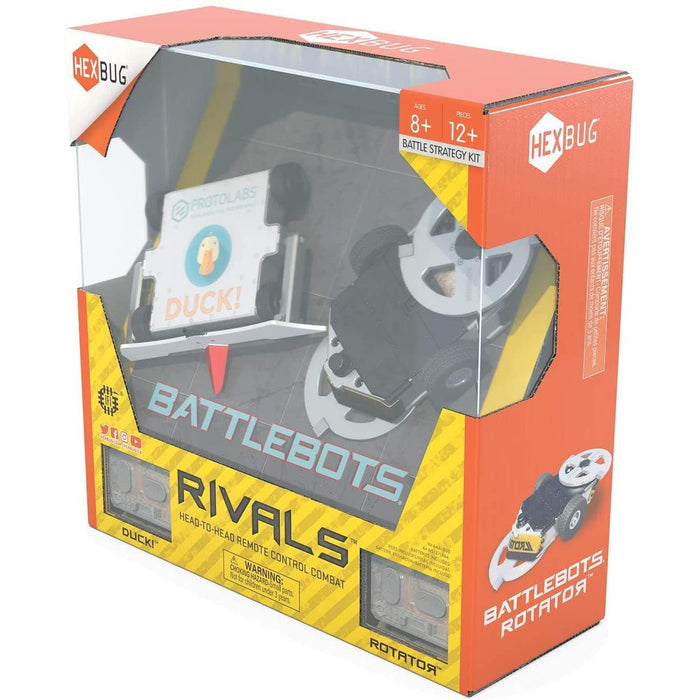 Battlebots Rivals 5.0 - Duck vs. Rotator - Just $49.99! Shop now at Retro Gaming of Denver