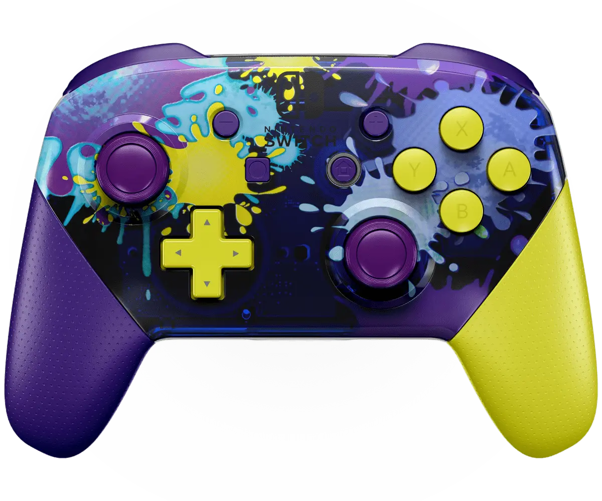 SPLATOON NINTENDO PRO CUSTOM CONTROLLER 119.99 Best Retro Gaming