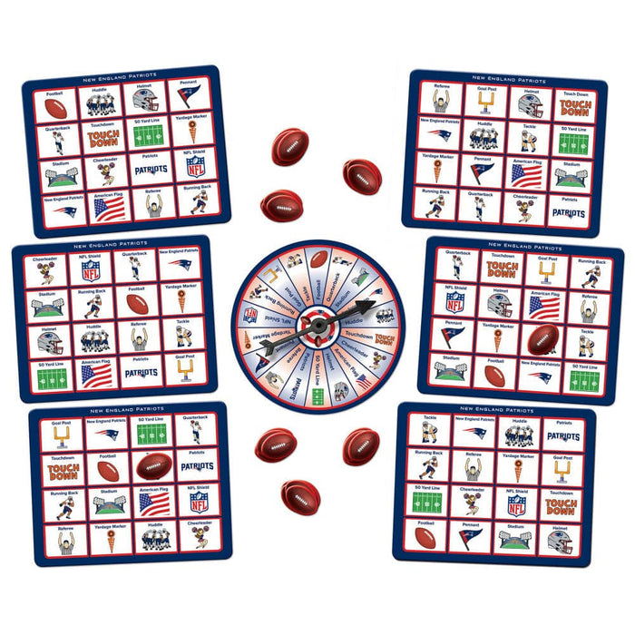 New England Patriots NFL Bingo Game - for just $12.99! 