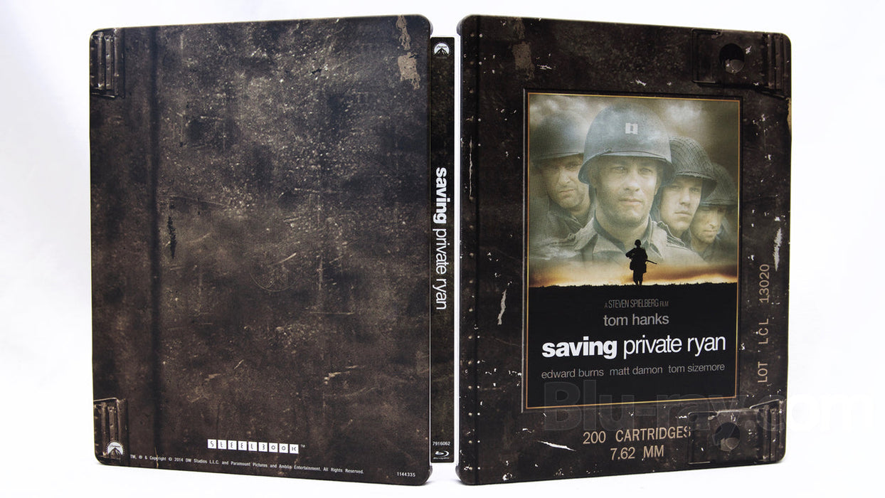 Saving Private Ryan - Limited Edition Steelbook (Blu-ray + DVD + Digital) - for just $22.99! 