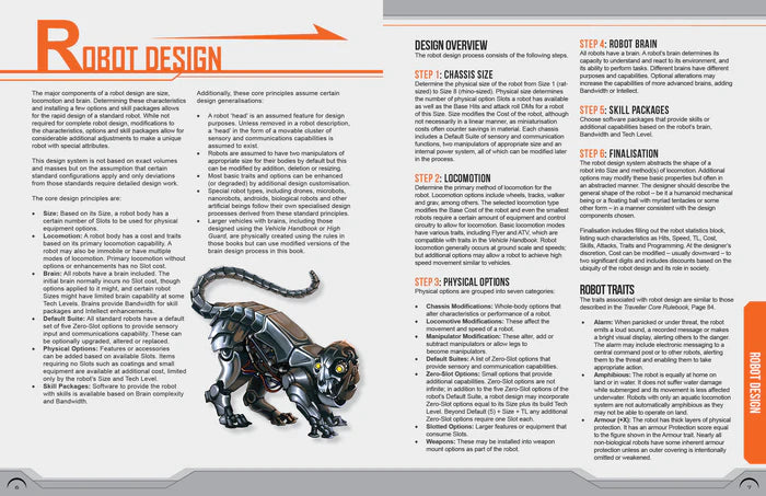 Traveller RPG: Robot Handbook - for just $59.99! 