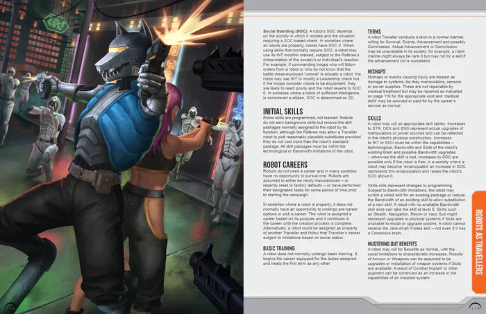 Traveller RPG: Robot Handbook - for just $59.99! 