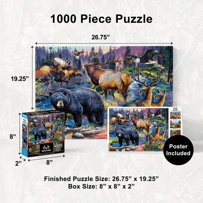 Realtree - Wild Living 1000 Piece Jigsaw Puzzle - for just $16.99! 