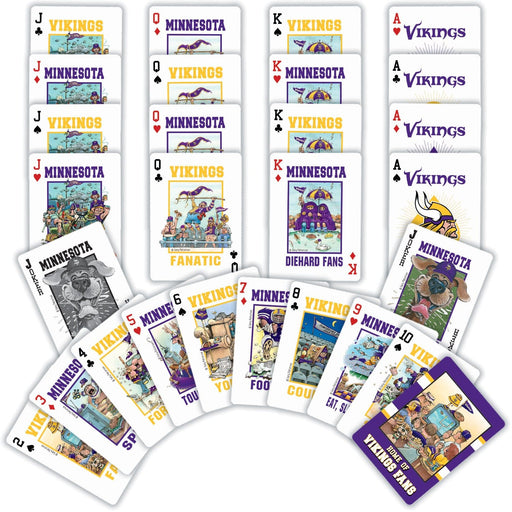 Minnesota Vikings Fan Deck Playing Cards - 54 Card Deck - for just $7.99! 