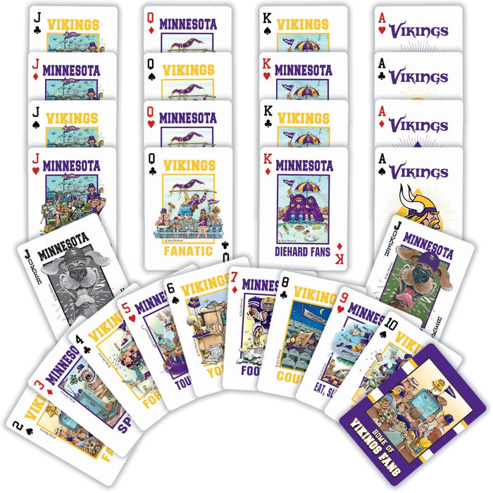 Minnesota Vikings Fan Deck Playing Cards - 54 Card Deck - for just $7.99! 