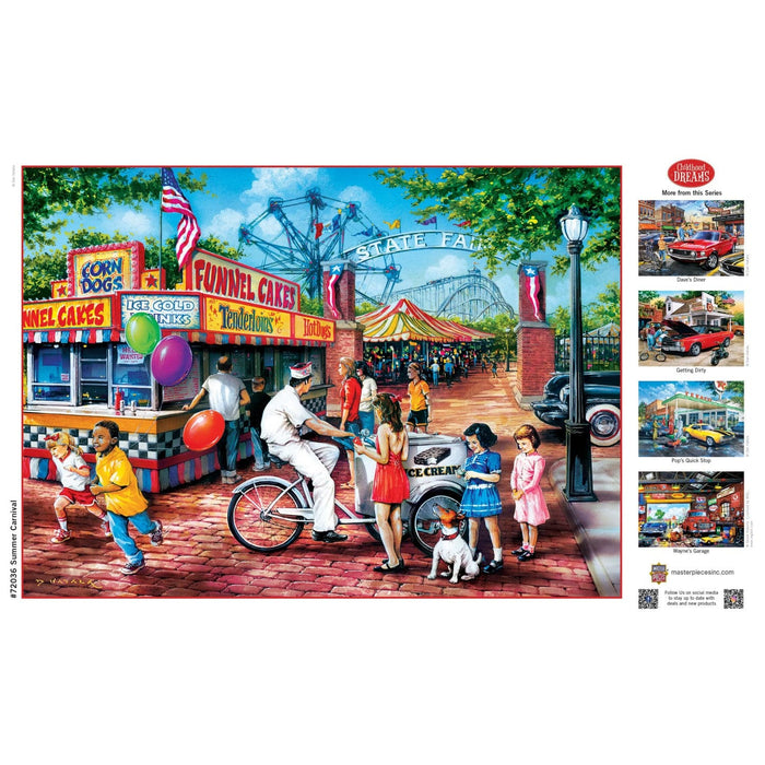Childhood Dreams - Summer Carnival 1000 Piece Jigsaw Puzzle - for just $16.99! 