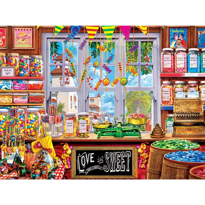 Shopkeepers - Love is Sweet 750 Piece Jigsaw Puzzle - for just $14.99! 