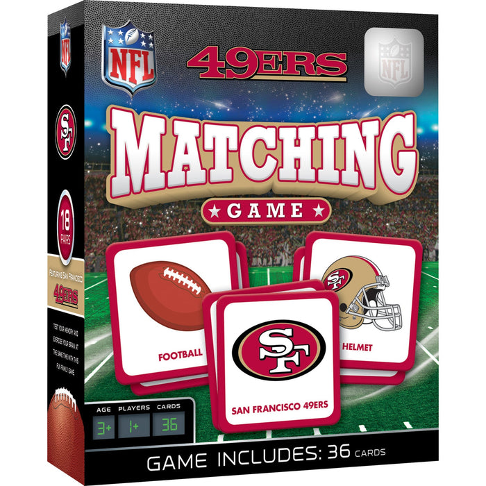 San Francisco 49ers Matching Game - Just $12.99! Shop now at Retro Gaming of Denver