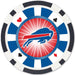 Buffalo Bills 100 Piece Poker Chips - for just $29.99! 